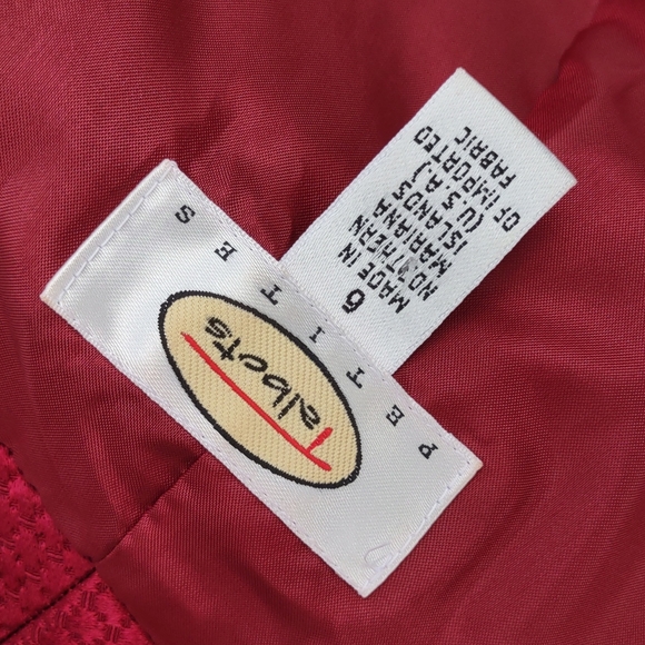 TALBOTS PETITES LADIES SILK/WOOL BLEND LUXURY JACKET (USA) - Picture 15 of 17